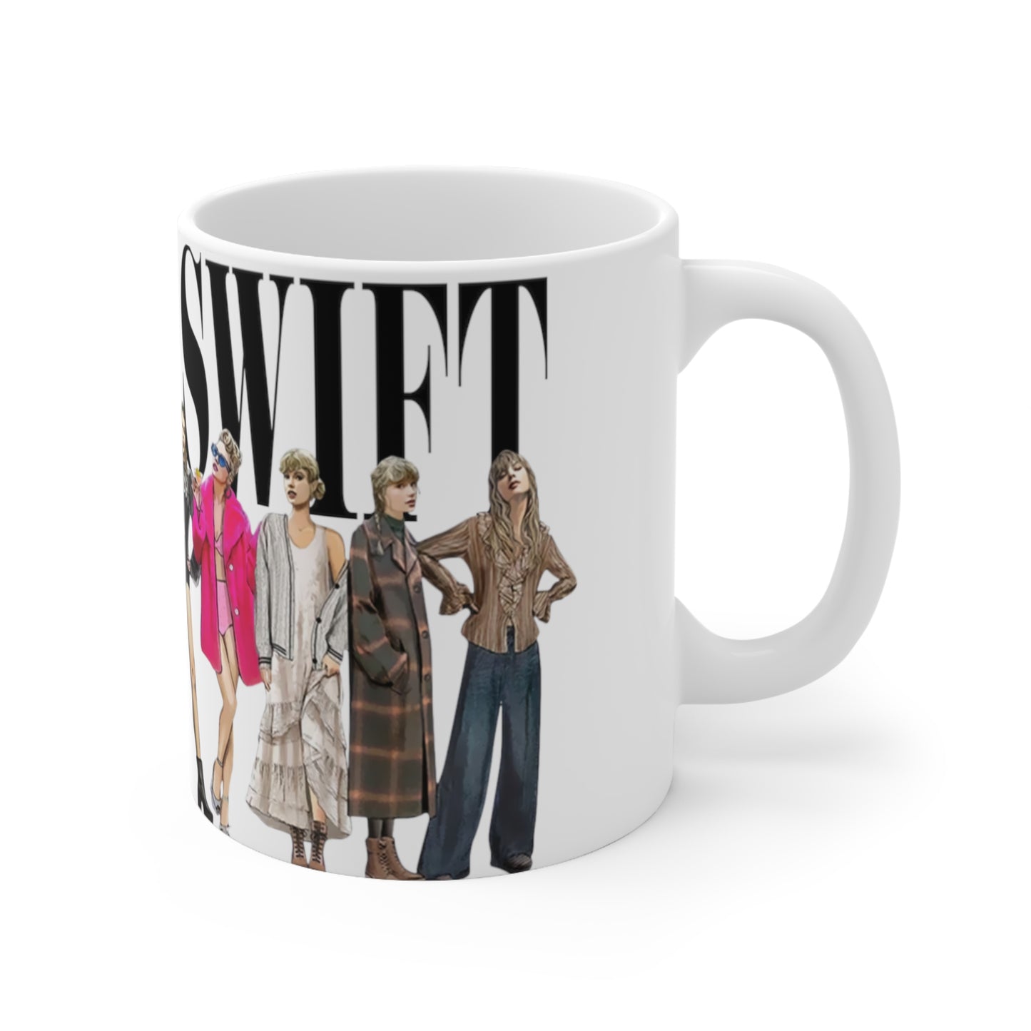 Taylor Swift Ceramic Coffee Mug - 11 oz