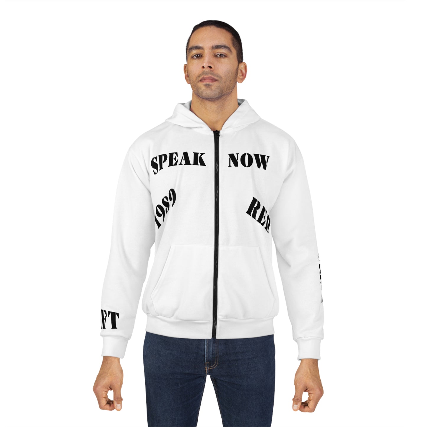 Taylor Swift AMA Inspired Eras Shirt-Unisex Zip Hoodie
