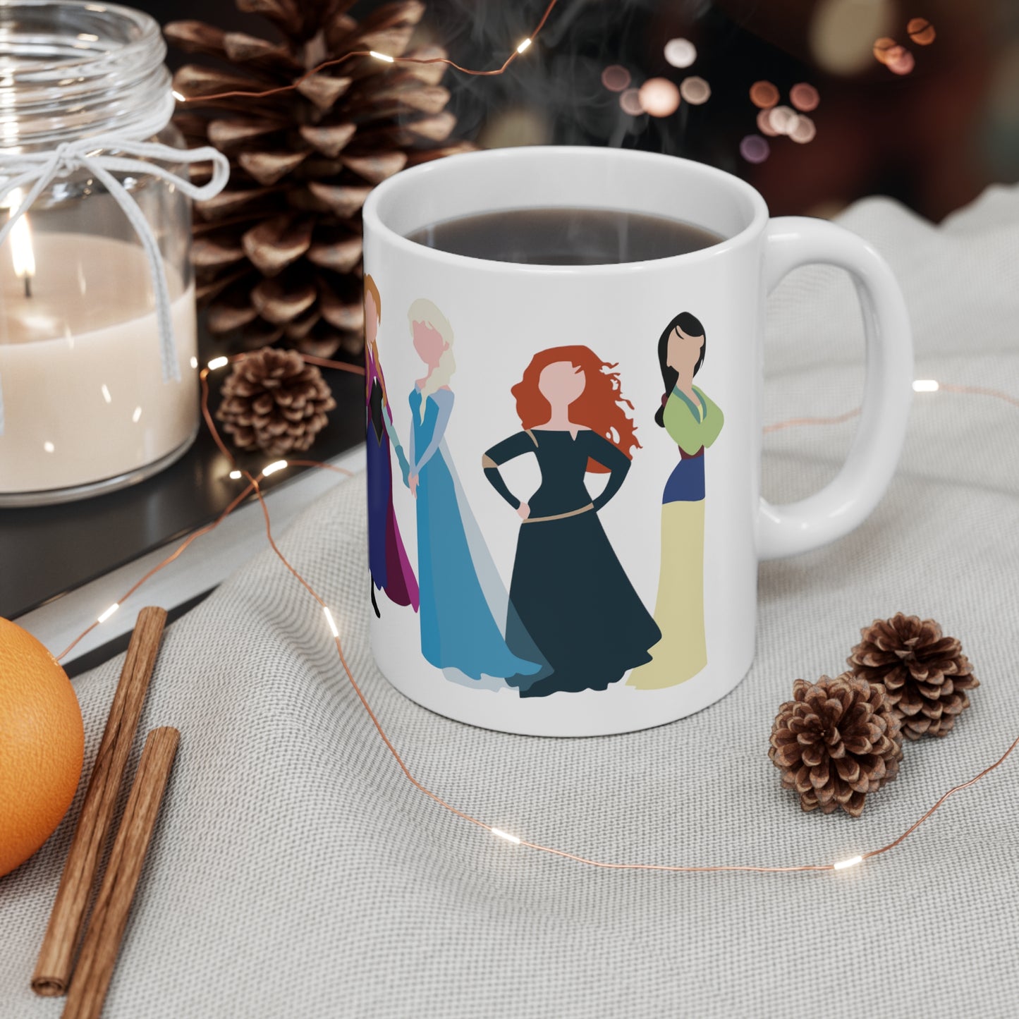Disney Princess Ceramic Mug - 11oz