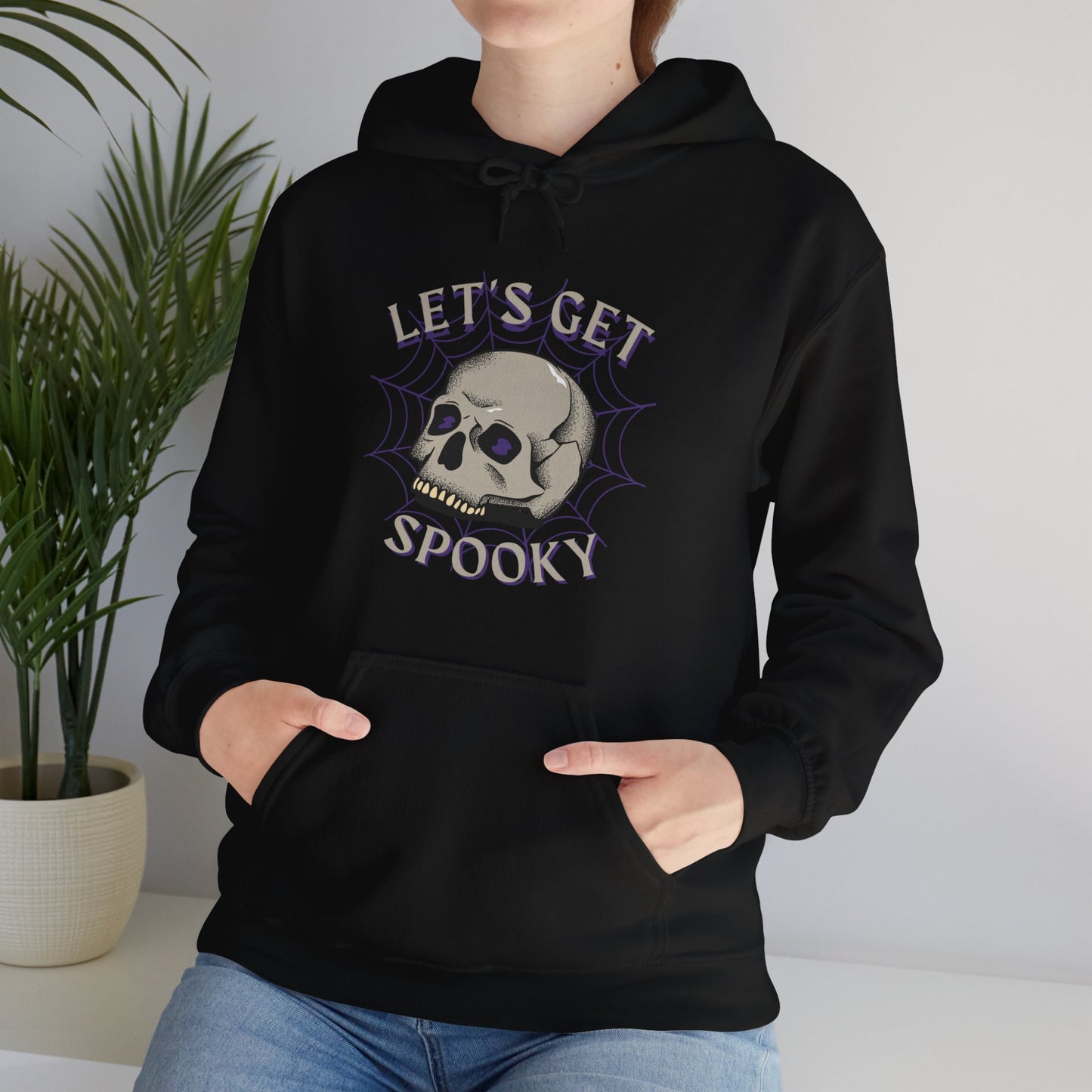 Halloween-Let's Get Spooky-Unisex Hooded Sweatshirt