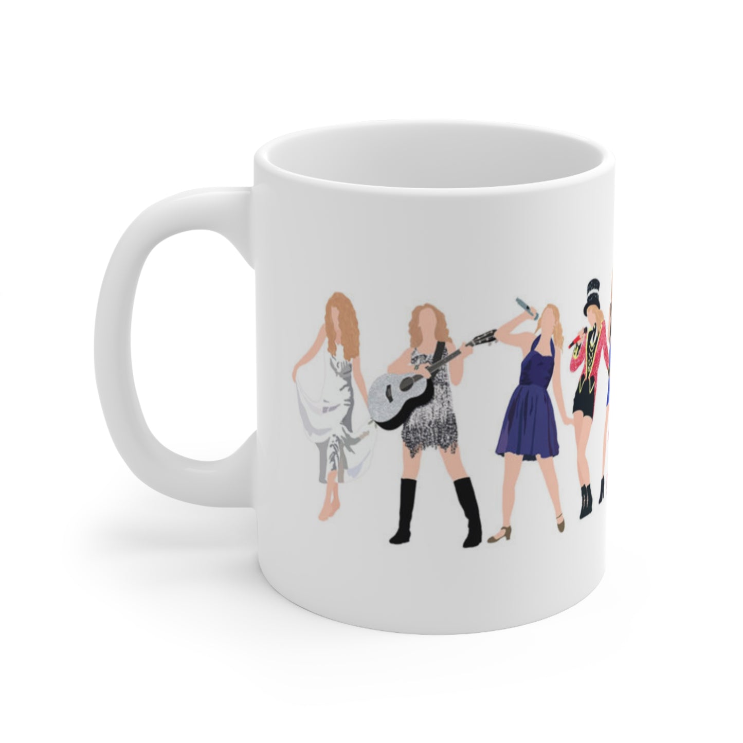 Taylor Swift Eras Ceramic Coffee Mug - 11 oz