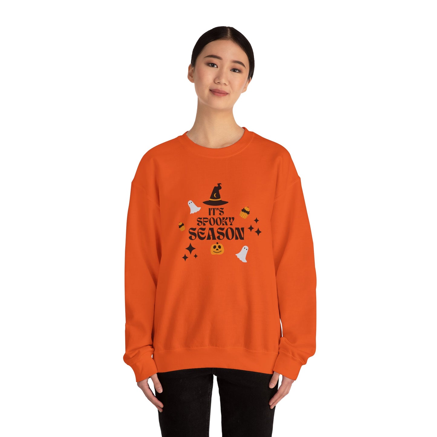 Halloween-It's Spooky Season Crewneck Sweatshirt