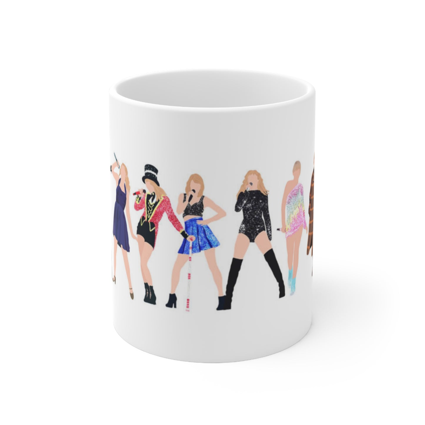 Taylor Swift Eras Ceramic Coffee Mug - 11 oz