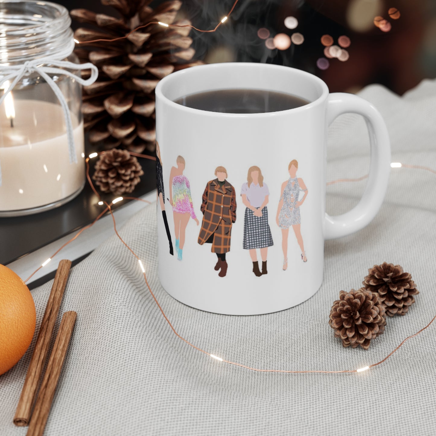 Taylor Swift Eras Ceramic Coffee Mug - 11 oz
