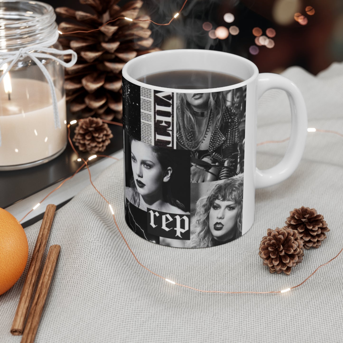 Taylor Swift Reputation Ceramic Coffee Mug - 11 oz