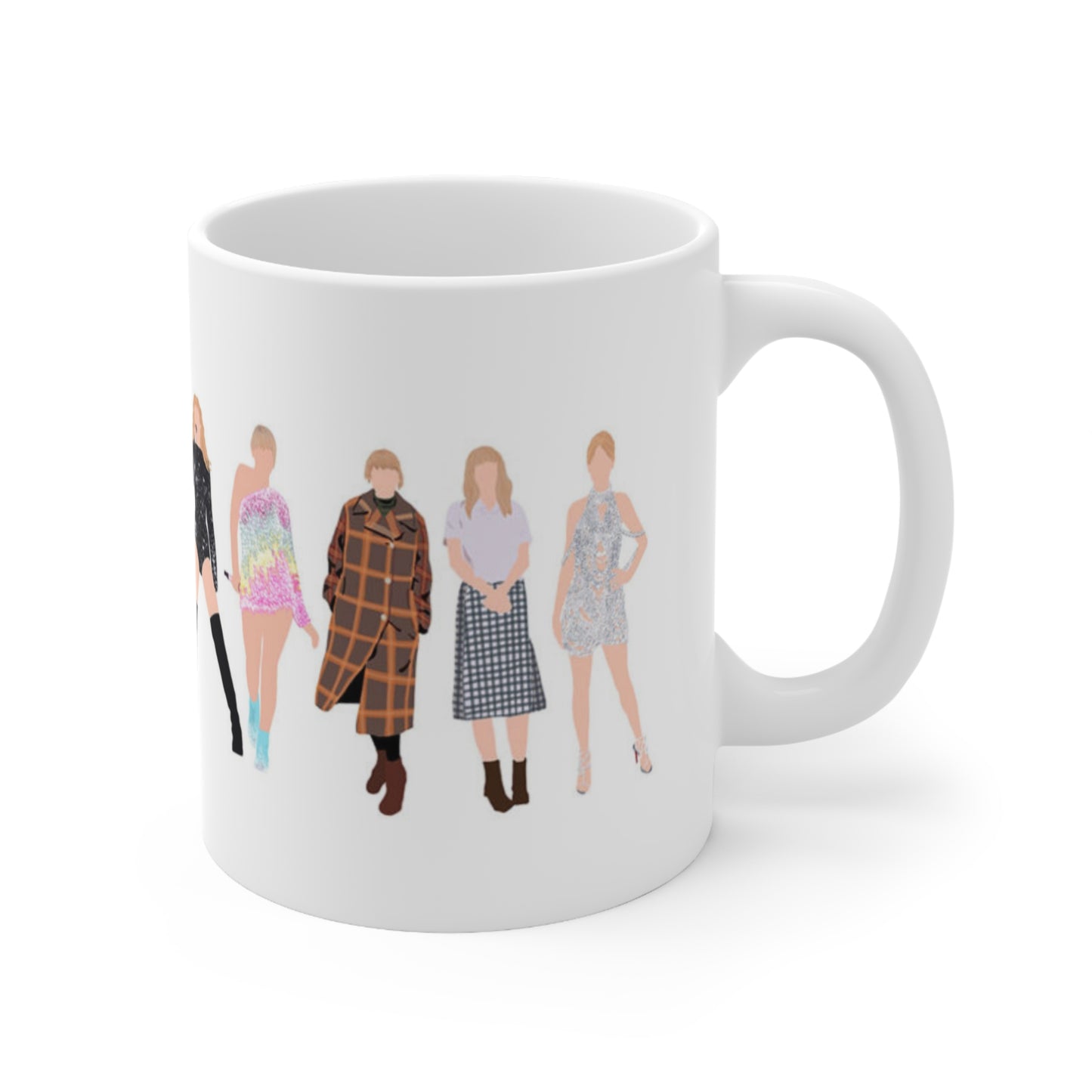 Taylor Swift Eras Ceramic Coffee Mug - 11 oz