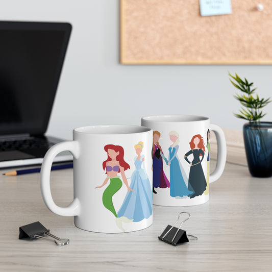 Disney Princess Ceramic Mug - 11oz