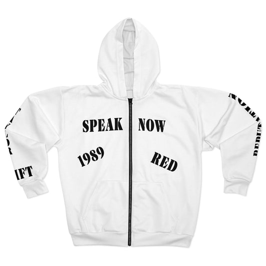 Taylor Swift AMA Inspired Eras Shirt-Unisex Zip Hoodie